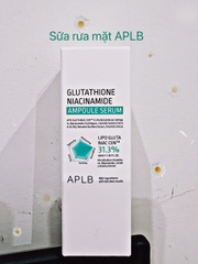Sữa Rửa Mặt APLB Glutathione Niacinamide 80ml Se Khít Lỗ Chân Lông Cấp Ẩm Dưỡng Trắng Da