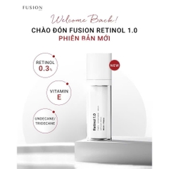 Tinh Chất Hỗ Trợ Giảm Nếp Nhăn Và Làm Săn Chắc Da Fusion Meso Retinol 1.0 30ml