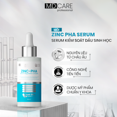 Serum Kiểm Soát Dầu Sinh Học MD CARE ZINC PHA Sebum Regulation Complex 30ml