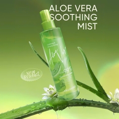 Xịt Khoáng ARUMORE Chiết Xuất Lô Hội Aloe Vera Cấp Ẩm Làm Dịu Da 200ML