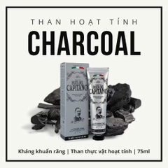 Kem Đánh Răng Capitano Toothpaste- 8 Hương Vị Kem Đánh Răng Trắng Răng Ngừa Sâu Răng Giảm Ê Buốt 75g