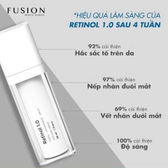 Tinh Chất Hỗ Trợ Giảm Nếp Nhăn Và Làm Săn Chắc Da Fusion Meso Retinol 1.0 30ml