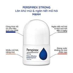 Lăn Khử Mùi Perspirex 20ml Cao Cấp Cho Mọi Loại Da Từ Nhẹ Tới Nặng