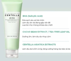 Skin1004 Sữa rửa mặt Madagascar Centella Tea-Trica BHA Foam 125ml