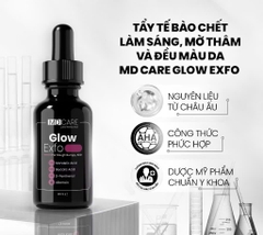 Tẩy Tế Bào Chết Home Peel Làm Sáng, Mờ Thâm Và Đều Màu Da MD Care Glow Exfo 30ml