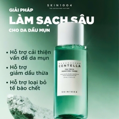 Nước hoa hồng kiểm soát dầu SKIN1004 Madagascar Centella Tea-Trica Purifying Toner 210ml