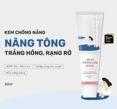 Kem Chống Nắng Round Lab Birch Juice Moisturizing Tone-up Sunscreen 50ml Nâng Tone Trắng Hồng Tự Nhiên