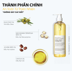 Dầu Tẩy Trang Hoa Cải GRAYMELIN Vintage Canola Crazy Cleansing Oil 300ml