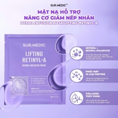 Phiên Bản Nâng Cấp - COMBO 5 Mặt Nạ Dưỡng Ẩm, Dưỡng Sáng Da SUR.MEDIC+ DERMA INFUSION MASK