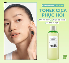 Nước hoa hồng Dear Klairs Supple Preparation Cica Toner 180ml