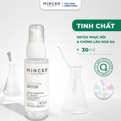 Tinh Chất Dưỡng Detox Phục Hồi & Chống Lão Hoá Da Mincer Pharma Oxygen Detox SOS Face Serum 30ml