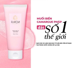 Tẩy Tế Bào Chết Body Muối Hồng Camargue Pháp Trắng Da, Mờ Thâm Sạm RMON 200g