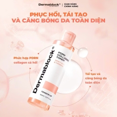 Toner PDRN cấp ẩm và căng bóng da Dermablock PDRN Collagen Toner 150ml
