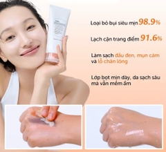 (Tặng toner klairs 30ml mới )Dear, Klairs Sữa rửa mặt hỗ trợ làm sáng da Freshly Juiced Vitamin Mask Cleanser 150ml