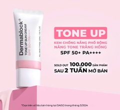 Kem Chống Nắng Dermablock SPF50+ PA++++ Giúp Chống Nắng Và Nâng Tone Cho Mọi Loại Da 35ml