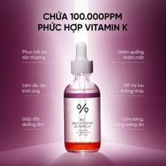Serum Dưỡng Sáng Da, Giảm Quầng Thâm Chuyên Sâu Dr.Ceuracle PLC Vita K Liposome Oil Ampoule 50ml