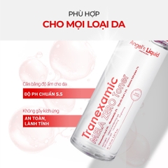 Combo sản phẩm Toner,Serum & Kem Dưỡng Cải Thiện Thâm Nám Chuyên Biệt Angel's Liquid Tranexamic Acid Mela Zero