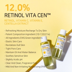 Toner Dưỡng Ẩm Trắng Da Chống Lão Hóa Ngừa Nếp Nhăn APLB Retinol Vitamin C Vitamin E Facial Toner 160ml