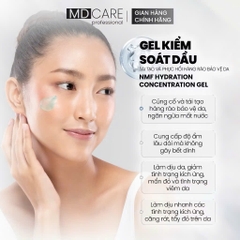 Gel Kiểm Soát Dầu, Tái Tạo Và Phục Hồi Hàng Rào Bảo Vệ Da MD CARE NMF Hydration Concentrate Facial Gel 50ml