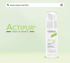 Serum Noreva Actipur Peel Concentrated 30ml kiềm dầu dành cho da dầu mụn và da dầu mụn nhạy cảm