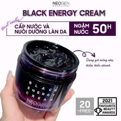Kem Cấp Nước Nuôi Dưỡng Làn Da Dành Cho Da Dầu Và Da Nhạy Cảm Neogen Dermalogy Black Energy Cream 80ml
