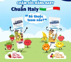 Kem Đánh Răng Cho Bé Capitano Toothpaste Nhiều Mùi Hương Kem Đánh Răng Trẻ Em An Toàn, Dịu Nhẹ 75g