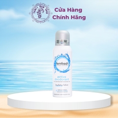 Xịt khử mùi và thơm mát vùng kín cao cấp Femfresh Active Deodorant 125ml