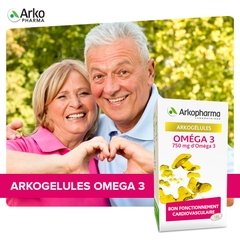 Viên uống dầu cá Arkopharma Arkogelules Omega 3