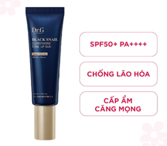 Kem chống nắng nâng tông dưỡng sáng da Dr.G Black Snail Glutathione Tone Up Sun SPF50+ PA++++ 50ml