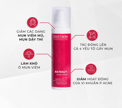 Lotion chấm mụn, giảm dầu nhờn Biotrade Acnaut Active Lotion 10ml/60ml