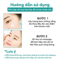 Kem chống nắng dưỡng da Water Sun Serum So'Natural bảo vệ da khỏi tia UV 50ml