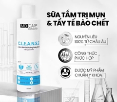 Sữa Tắm Giảm Mụn & Tẩy Tế Bào Chết AHAs & BHA MD CARE Exfoliating Body Wash 200ml