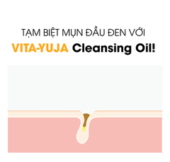Dầu Tẩy Trang Làm Sáng Da Graymelin VITA-YUJA Cleansing Oil 400ml