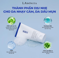 Sữa Rửa Mặt Dịu Nhẹ Cho Da Nhạy Cảm & Mụn Nhạy Cảm Ph 5.5 Labonita Vital Panthenol Gel Cleanser 150g