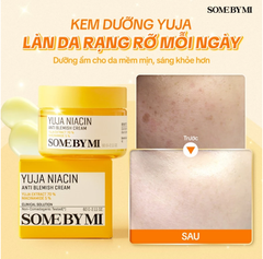 [SOMEBYMI] Kem dưỡng trắng da mờ thâm Yuja Niacin Anti Blemish Cream 60g