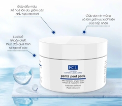 (DATE 31.12.2024)Bông Tẩy Tế Bào Chết Tẩm Dung Dịch AHA Và BHA FCL Penta Peel Pads Giúp Ngừa Mụn 25 Miếng