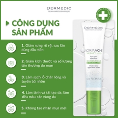 Chấm mụn Dermedic NORMACNE Therapy H2O2 acne spot treatment 15ml