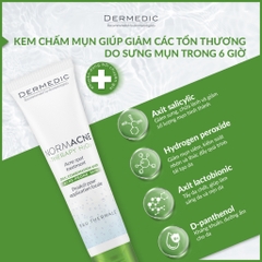 Chấm mụn Dermedic NORMACNE Therapy H2O2 acne spot treatment 15ml
