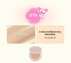 PHẤN NƯỚC Khóa Ẩm Cao 3 Màu KLAVUU Actress Backstage Boosting Cushion Glow 12g
