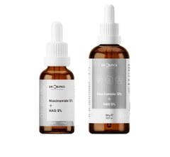 Serum Niacinamide 12% + NAG 5% DrCeutics Giảm Thâm Sáng Da Kiềm Dầu
