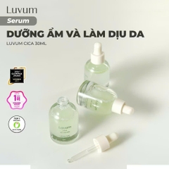 Serum dưỡng Ẩm và làm dịu da Luvum calming repair Cica Oil Serum 30ml