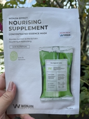 Combo 10 Mặt Nạ truyền trắng WonJin Effect Water Toning Mask 30g TẶNG sửa rửa mặt 80ml