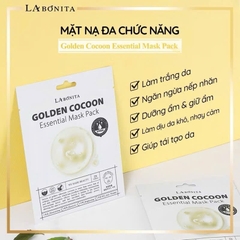 Mặt Nạ La Bonita Golden Cocoon Essential Mask Pack 20g/miếng