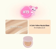 PHẤN NƯỚC Khóa Ẩm Cao 3 Màu KLAVUU Actress Backstage Boosting Cushion Glow 12g