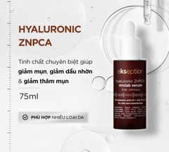 Serum Ekseption Hyaluronic ZnPCA, HA + 1% ZnPCA căng bóng, giảm mụn, kiềm dầu 75ml