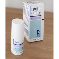 Kem giảm mụn viêm, mụn mủ, mụn trứng cá Galderma Epiduo Gel 15g