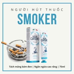 Kem Đánh Răng Capitano Toothpaste- 8 Hương Vị Kem Đánh Răng Trắng Răng Ngừa Sâu Răng Giảm Ê Buốt 75g