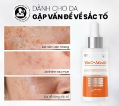 Serum Sáng Da, Chống Lão Hoá MD CARE VitaC-Arbutin Serum - Whitening Advanced Formula 30ml