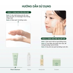 Mặt Nạ Rửa Mặt 2 In 1 Làm Sạch Sâu Cho Da Dầu Mụn Nhạy Cảm Dewdap Cicatea Pore & Sebum Pack Cleanser 150ml