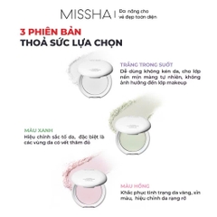Missha Phấn Phủ Airy Pot Pressed Powder 5g - Kiềm Dầu, Lâu Trôi, Mịn Lì